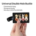 thumbnail image 3 of PAYOHTO Luggage Tags for Suitcases Lovely Dog & Love PVC Lable for Travel Bag, 3 of 7