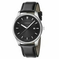 thumbnail image 3 of Wenger Men's 01.1441.101 City Classic Black Dial Black Leather Strap Watch, 3 of 5