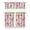 Bee, variant on Bumble Bee Print Kitchen Curtains Set - 3 Piece Honeycomb Design, Semi-Sheer Tier Curtains with Valance, Farmhouse Window Panels, Cute Gift for Bee Enthusiasts