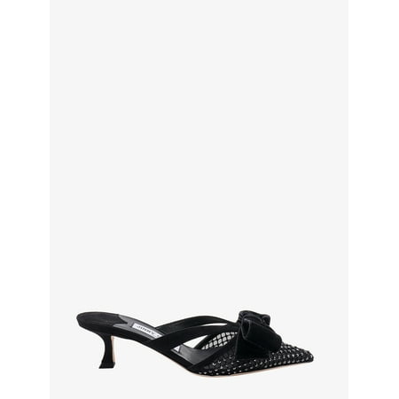 

JIMMY CHOO FLACA 50 WOMAN Black SANDALS