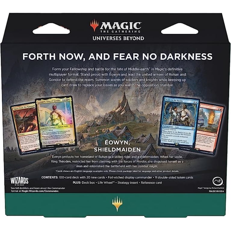 mtg riders of rohan commander deck list King of the Oathbreakers LotR SPIRITS PHASING Magic MTG Custom Command –  CommanderComplete main image 0