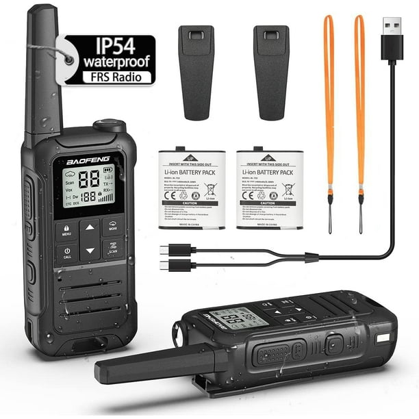 F22 FRS Radio, USB Rechargeable Walkie Talkies Long Range, Walkie