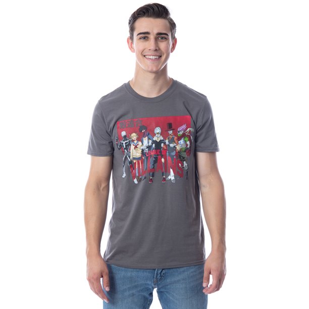 Bioworld - My Hero Academia Men's The League Of Villains Anime T-Shirt