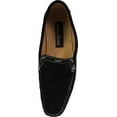 thumbnail image 7 of Masimo Mens Leather Driving Shoes Adult Male Slip on Loafers Black 6, 7 of 7