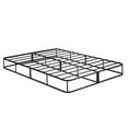 thumbnail image 3 of Newboti Furniture California King Mattress Foundation Black Metal Frame with Textured Fabric Cover NO.87370, 3 of 11