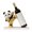 Panda kicking orname, variant on Handcraft Panda Wine Rack Sculpture For Displaying In Cabinets Or On Countertops for Inside Cabinet Wine Storage