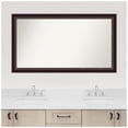 thumbnail image 5 of Amanti Art Custom Wall and Bathroom Mirror (28.25 x 50.25 in.), Signore Bronze Frame, 5 of 7