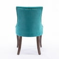 thumbnail image 4 of Rhomtree Fabric Dining Side Chairs,Blue (Set of 4), 4 of 8