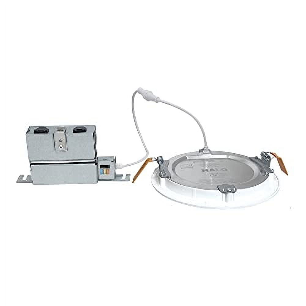 Halo 6" inch Recessed Canless LED Ceiling Light Direct Mount, White