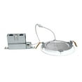 thumbnail image 4 of Halo 6" inch Recessed Canless LED Ceiling Light Direct Mount, White, 4 of 7