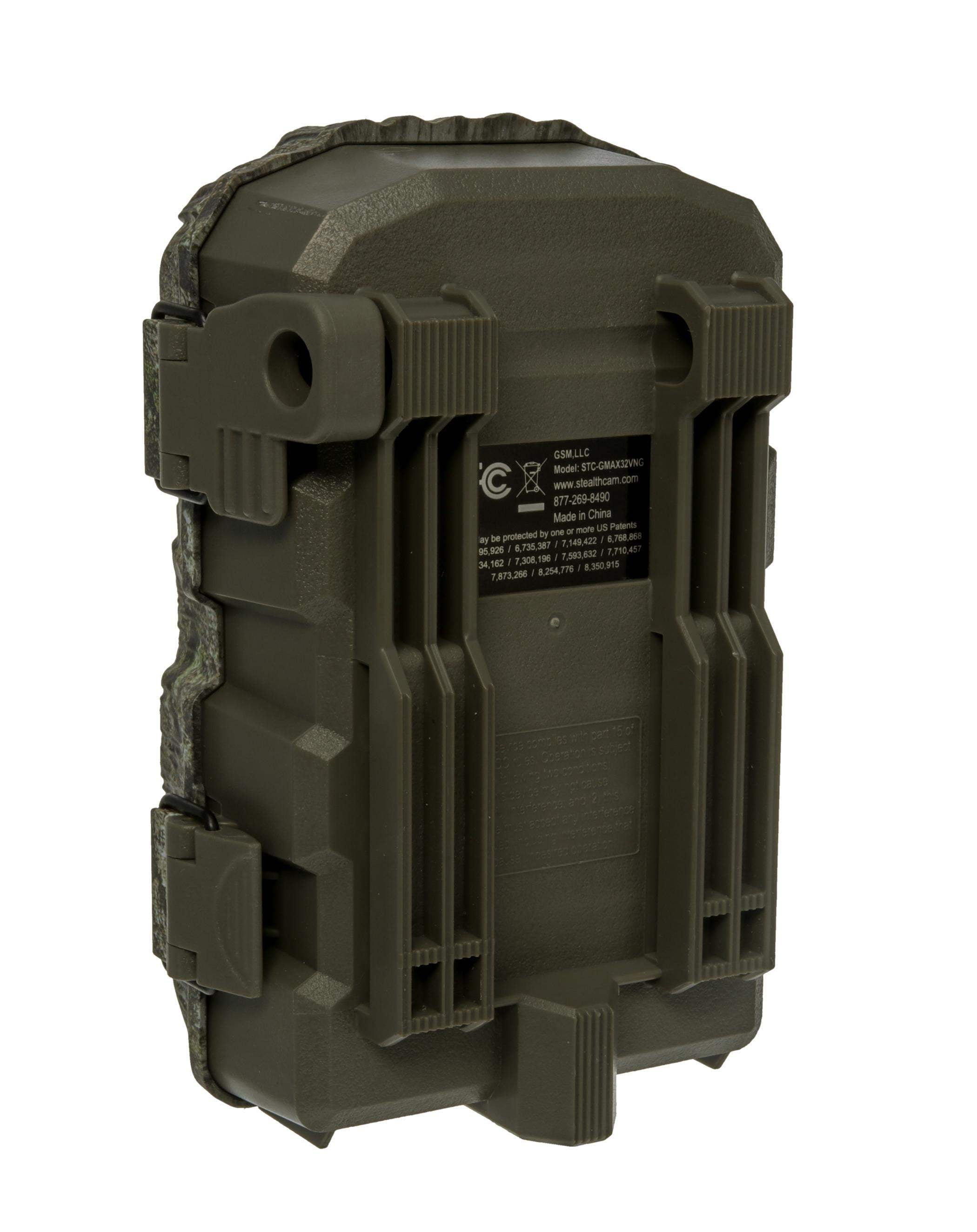 STEALTH CAM GMAX32 NO GLO Vision 32MP Photo & 1080P Video at 30FPS 42-940nm LEDs 0.4 Sec Trigger Speed 100Ft Detection & IR Range Hunting Trail Camera