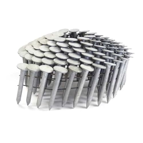 1-1/4" Smooth A153-D HDG Coil Roofing Nails 7,200ct | CRN114HP2