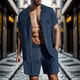 thumbnail image 3 of MKLEKYY Pantalones Cortos Deportivos para Hombre y Mujer, Moda de Otoño E Invierno, Informales, con Letras Estampadas, 3 of 4