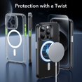 thumbnail image 2 of Set de fundas ESR Classic Series Translucent Matte para iPhone 15 Pro Max, 2 of 9