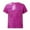 Hot Pink, variant on Tiijoy Girls Sequins Checkered Shiny T-Shirt Short Sleeve Performance , Sizes 2-3