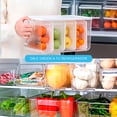 thumbnail image 4 of Kit organizador de refrigerador Brandtrendy 5 en 1 con 8 contenedores sin tapa, 4 of 4