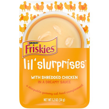 UPC: 0050000504961 | Purina Friskies Lil Slurprises Wet Cat Food Chicken in Sauce 1.2 oz Pouches (16 Pack)