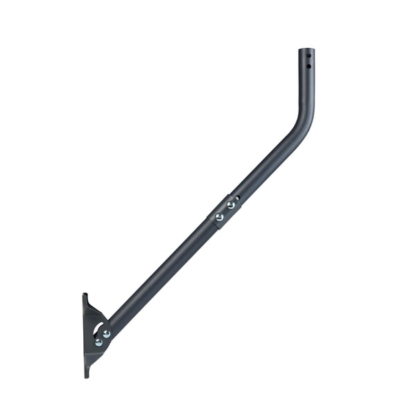 CEKAY Poteau de Montage Universel (Diamètre 1 1/2 Pouces, Longueur 35 Pouces) - Support de Poteau J pour Antenne & Plat Starlink & Station Météo - Pivot/Lock Réglable