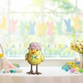 thumbnail image 6 of Moocorvic Easter Tabletop Standing Bird Decoration Party Tiered Tray Decor Spring Farmhouse Easter Basket Stuffers Couple Gifts(Yellow), 6 of 7