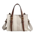 thumbnail image 3 of Bolso Mano para Mujer Con Asa Superior Bolsos Bandolera Cuero PU Hombro (), 3 of 8