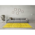 thumbnail image 3 of Ahgly Company Indoor Rectangle Persian Yellow Traditional Area Rugs, 8' x 12', 3 of 4
