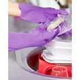 thumbnail image 3 of Kitchen Cleaning Gloves with Cotton lining,Reusable Dishwashing Cleaning Gloves with Latex free,3 Pairs, 3 of 5