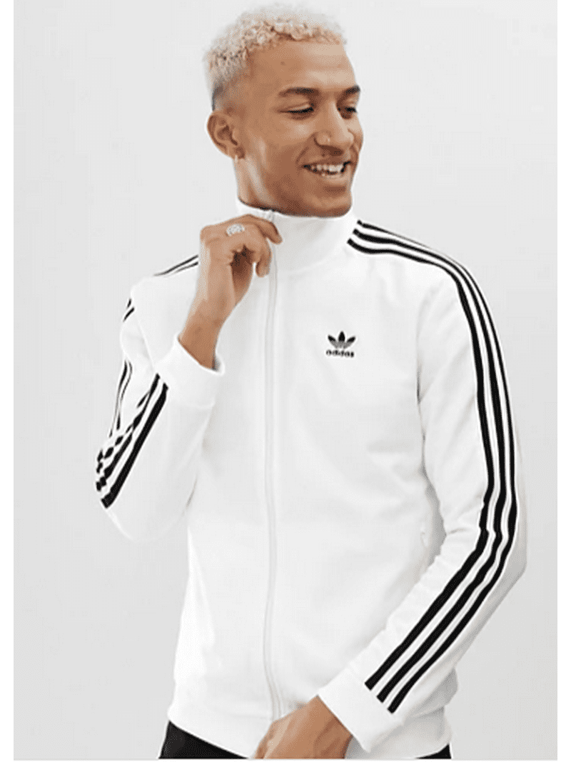 トップス L'Appartement ADIDAS BECKENBAUER BLOUSON adidas Originals Los Angeles Beckenbauer Track Top - Linen