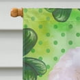 thumbnail image 3 of Carolines Treasures BB9879CHF Bichon Frise 2 St Patricks Flag Canvas House Size  Large multicolor, 3 of 4
