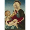 thumbnail image 2 of After Andrea del Verrocchio 18x24 Gold Ornate Framed and Double Matted Museum Art Print Titled - Madonna and Child (C. 1470-1480), 2 of 4