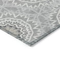 thumbnail image 4 of Addison Rugs Chantille Indoor/Outdoor Transitional Circles Gray Washable Rectangle Rug, 5' x 7'6", 4 of 6
