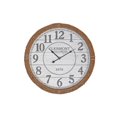 thumbnail image 1 of Mdf Rond Et Horloge Murale De Corde, 1 of 2