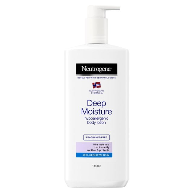 Deep Moisture Hypoallergenic Body Lotion 400ml - European Version NOT North American Variety - Imported from United Kingdom by Sentogo - SOLD AS A 2 Walmart.com
