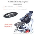 thumbnail image 3 of Bicycle Brake Pad Stainless Steel Bike Steel Disc Brake Disc Brake Spacer MTB Mounting Lining Pad, with Package Bag, 3 of 8