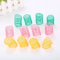 thumbnail image 2 of 20Pcs Pet Colorful Springs Cat Toys Kitten Plastic Toys for Cat Kitten Pets (Random Color), 2 of 5