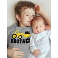 thumbnail image 3 of Tstars Big Brother Toddler Boys Shirt Pregnancy Announcement 18M Gray, 3 of 6