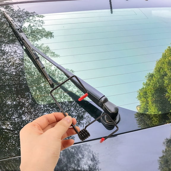 Homoyoyo 2-Pack Wiper Arm Tension Springs, Metal Car Windshield Replacement Parts, Easy Installation Accessories