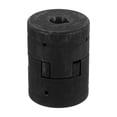 thumbnail image 1 of Uxcell 3/4" a 7/8" L100 Flexible 3-Piece L-Jaw Coupling Coupler Set & Araña de goma Buna-N NBR para equipo híbrido de división de troncos, 1 of 5