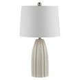 thumbnail image 2 of SAFAVIEH Kayden 25.5 in. Textured Ceramic Table Lamp, Ivory, 2 of 4