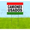 thumbnail image 1 of Camiones Usados (18" x 24") Yard Sign, Includes Metal Step Stake, 1 of 6