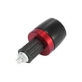 thumbnail image 6 of 2pcs Red Universal 18mm Motorcycle Handlebar End Caps Plug CNC Aluminum Alloy, 6 of 6