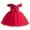 Red, variant on LUOGENLI Dresses for Girls 14-16 Age Child Girls Mesh Pageant Dress Party Bow Knot Sleeveless Gown Dresses Girls' Dresses Size 7 Girls Dresses Size 6 3-4 Years