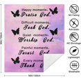 thumbnail image 2 of Healing Blanket, Positive Inspirational Thoughts Sherpa Blanket with Scripture Bible Verse Soft Throw Blanket -Christian Gifts for Women 50x60 Inch, 2 of 6