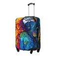 thumbnail image 1 of Balery Colorful Parrot Jungle Dream Funda de equipaje, fundas para maletas, elástica, lavable, protector de maletas, compatible con maletas de 18 a 32 pulgadas-X-Large, 1 of 7