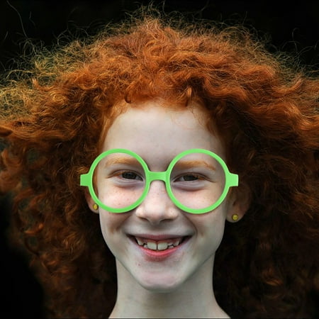 SKYESHEALLY Children Kids Glasses Round Glasses Frame No Lenses Eyeglasses For Boys Girls Fancy Party Posing Props Accessories Supplies Watch Parts Wool Cape Men with Hood Robes Men Hoodie Leather