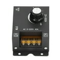 thumbnail image 4 of Regulador de voltaje Controlador Interruptor de control Ajuste continuo 4000W 220V CA para motor calentador, 4 of 14