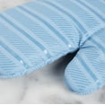 thumbnail image 5 of KitchenAid Albany Oven Mitt 2-Pack Set, Blue Velvet, 7"x13", 5 of 5