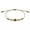 Coffee, variant on Lucky Blue Evil Eye Bracelet Couple Handmade Adjustable Woven Wax Rope Bracel:yy-Coffee