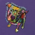 thumbnail image 2 of Dean Russo Some Angels Dog Lover Womens Slim Fit Junior Tee, Purple Rush, Medium, 2 of 6
