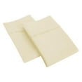 thumbnail image 1 of Impressions CR1200SDPC SLIV 1200 Standard Pillowcase Set, Solid Cotton Rich - Ivory, 1 of 1