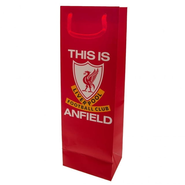 Liverpool FC - Bolsa de Regalo para Botellas (Rojo)